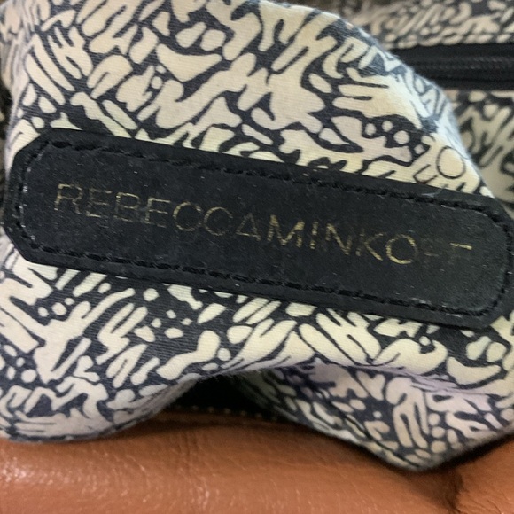 🎅 Rebecca Minkoff Iconic MAC Cossbody Bag ASO Jennifer Lawrence Caramel Bag - Picture 8 of 16